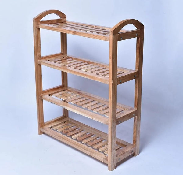 Wooden Shoe Rack 4 Tier Wooden Beach Solid Wood Shoe Rack Organizer Of High Quality And Budget Friendly..